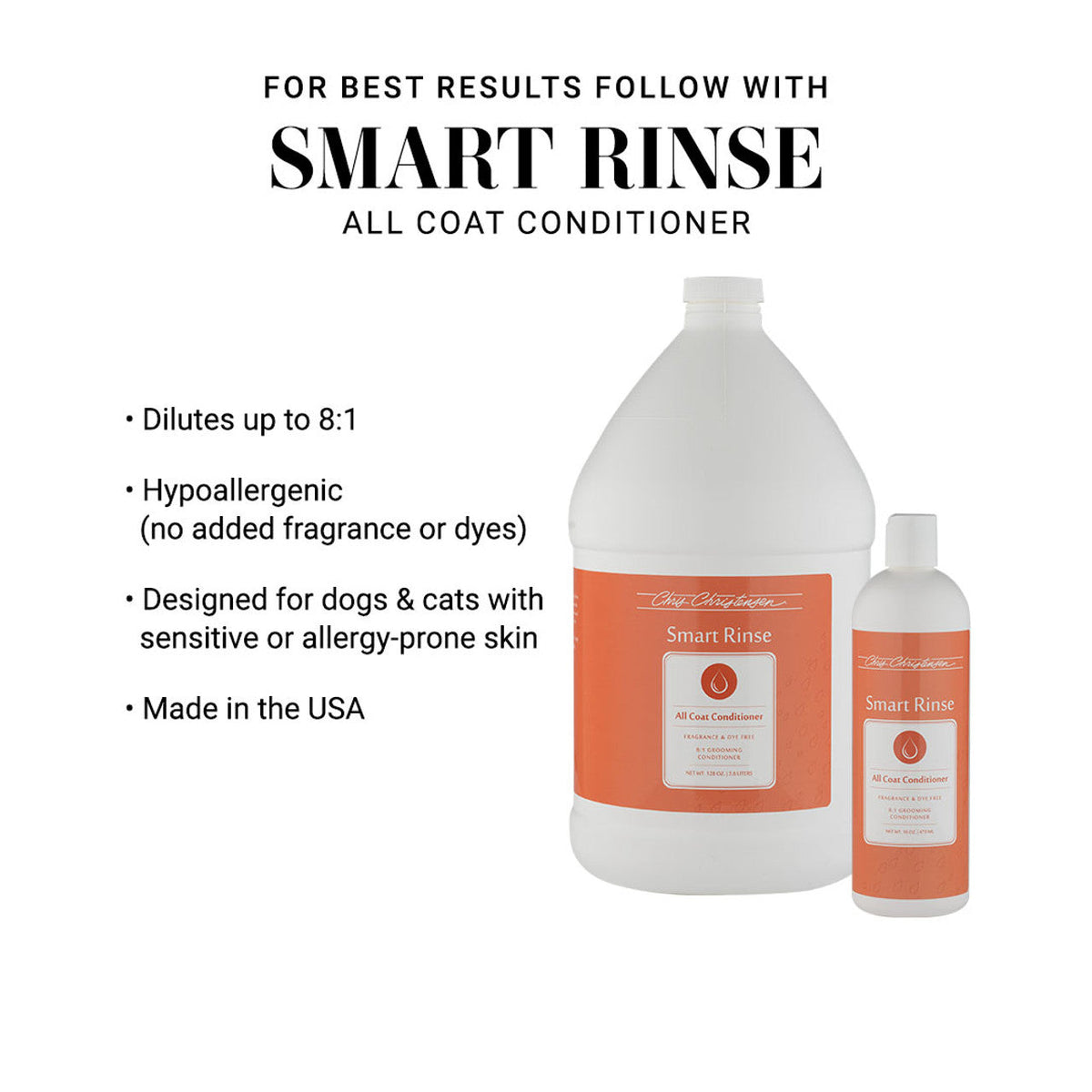 Chris Christensen Smart Rinse All Coat Conditioner