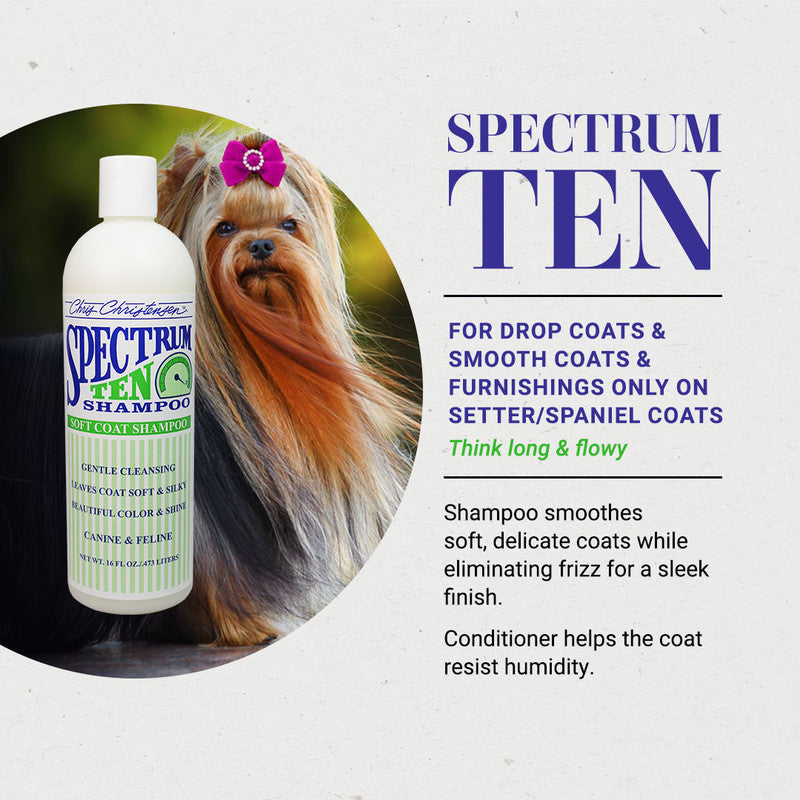 Chris Christensen Spectrum Ten - Soft Coat Shampoo