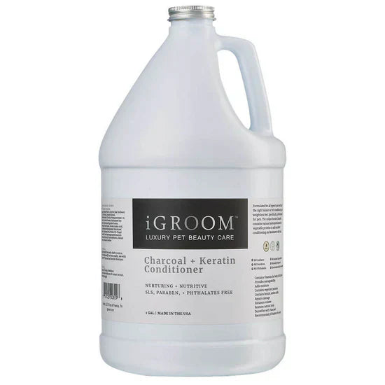 IGroom Charcoal + Keratin Pet Conditioner