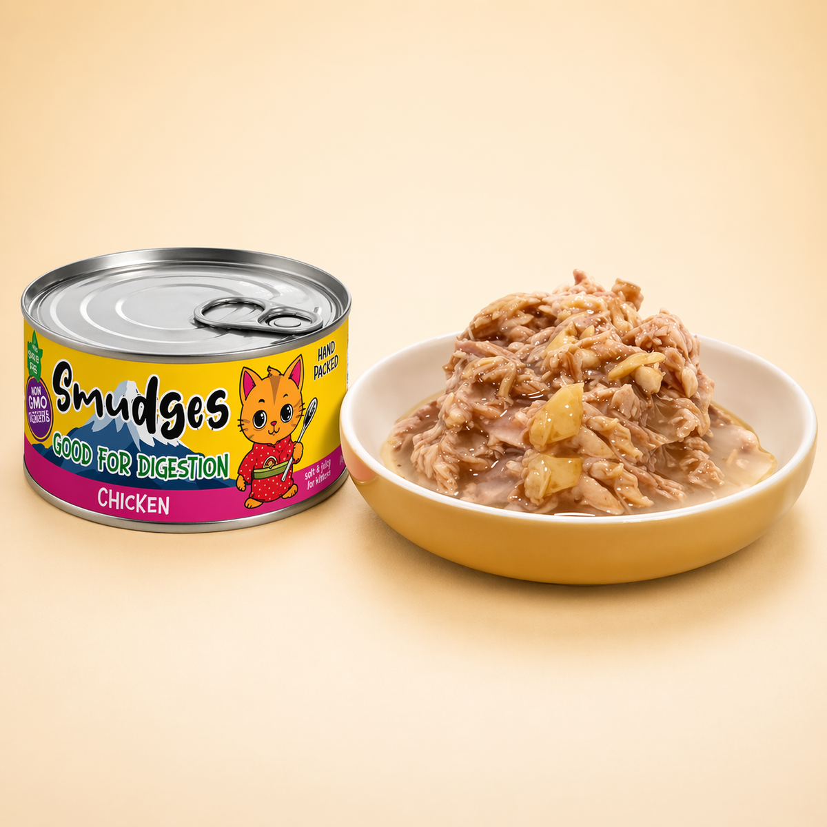 Smudges Kitten Chicken Shredded in Gravy 60g
