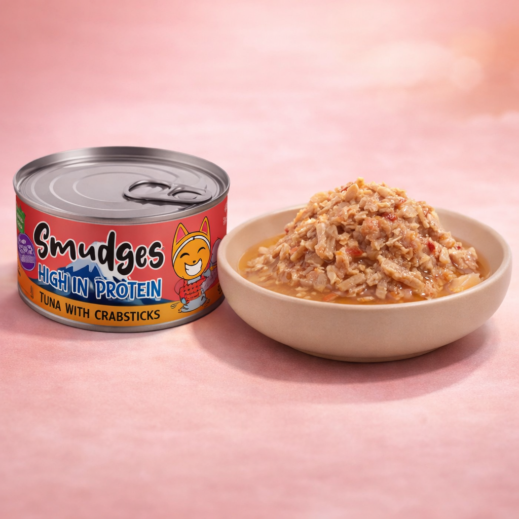 Smudges Adult Cat Tuna with Crabsticks in Gravy 80g