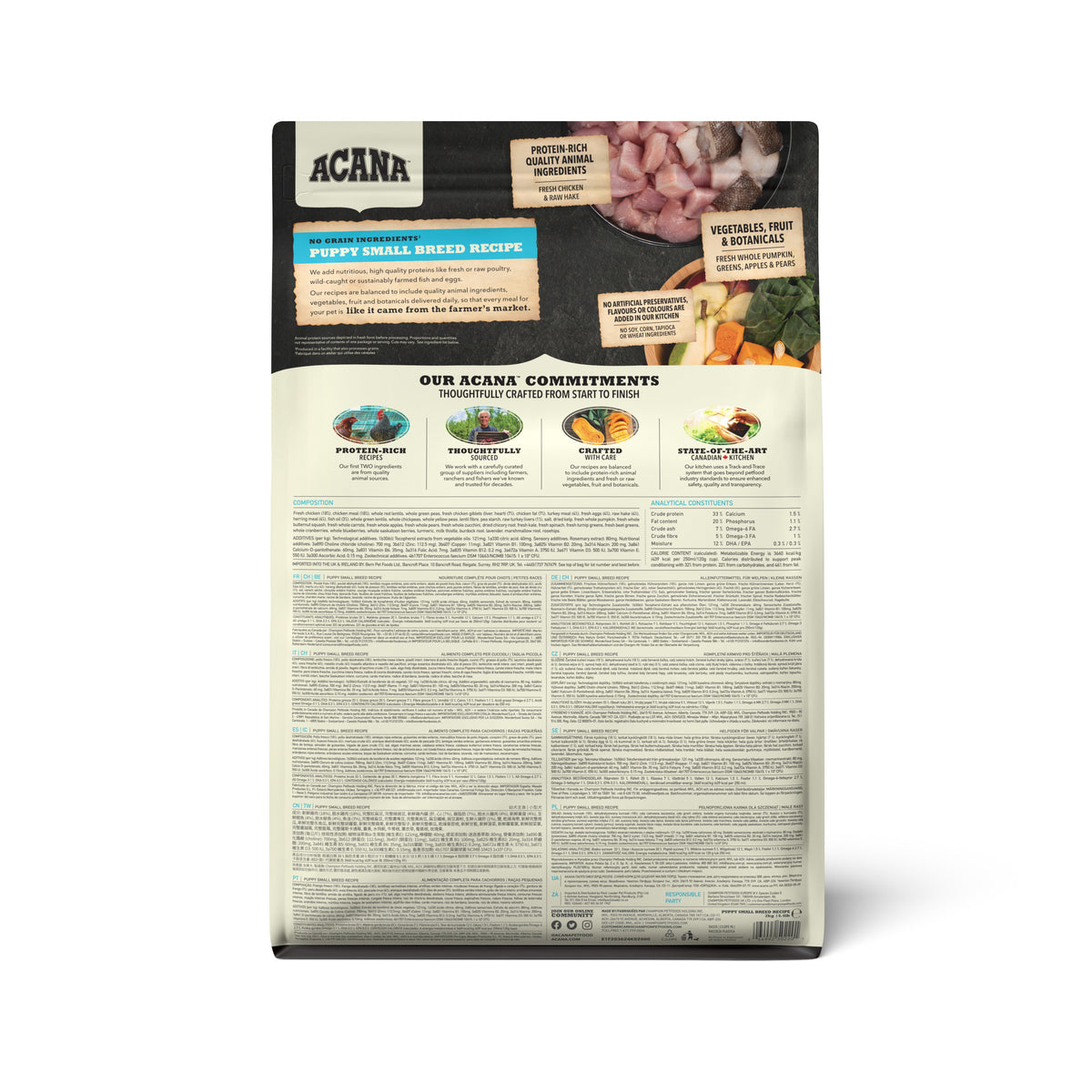 Acana Puppy Small Breed Dry Dog Food