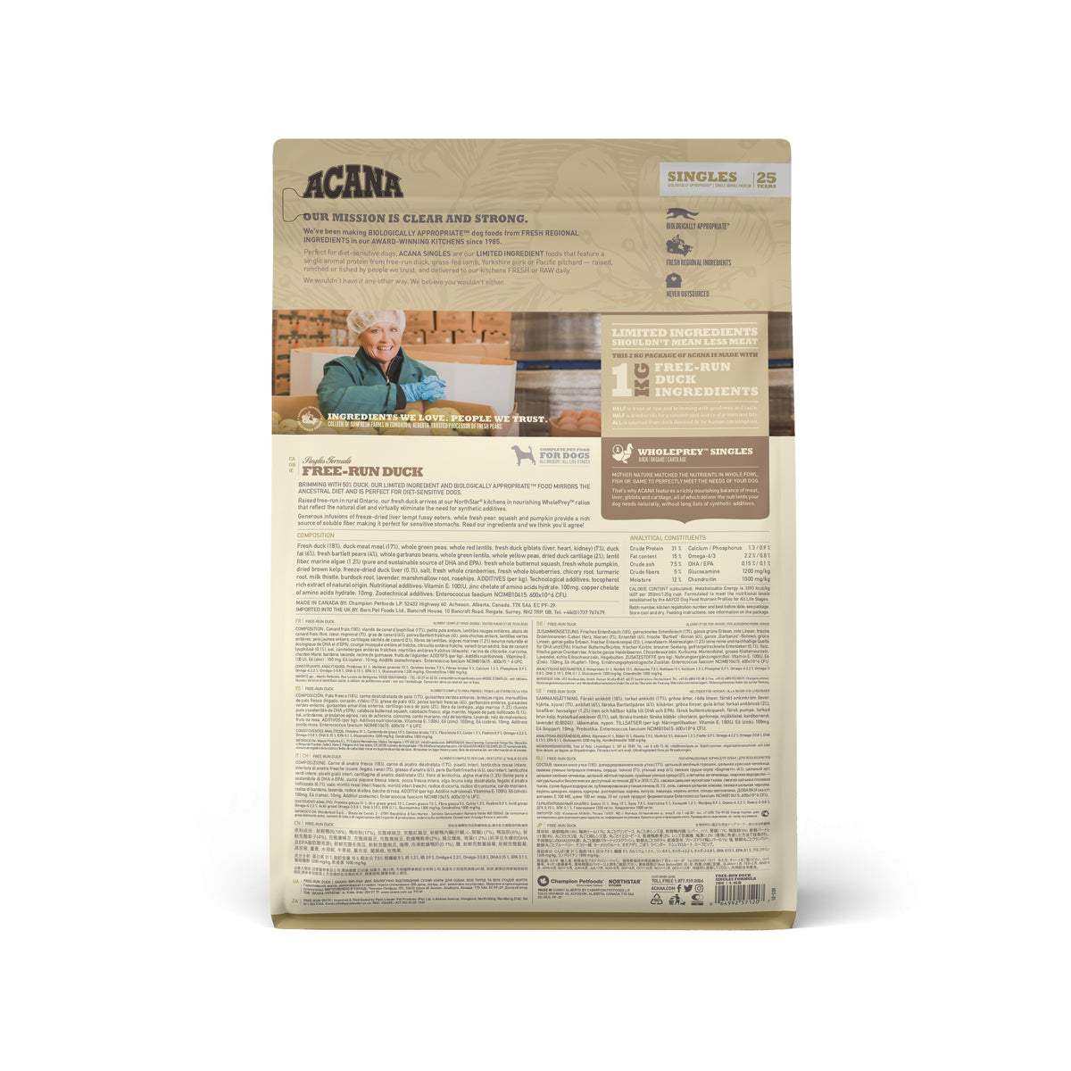 Acana Free-Run Duck Dry Dog Food