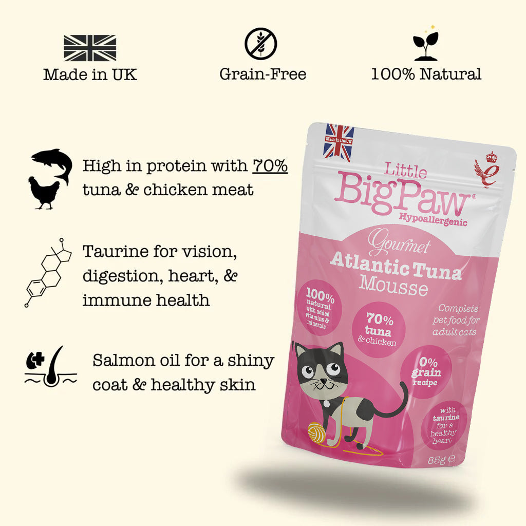 Little Big Paw Gourmet Atlantic Tuna Mousse