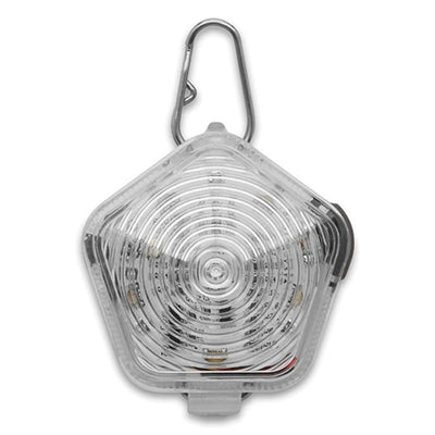 Ruffwear Beacon Safety Light for Dogs, Clear Lake