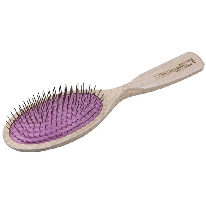 Chris Christensen Oval Breezy Brush 22mm Soft Pad (Purple)
