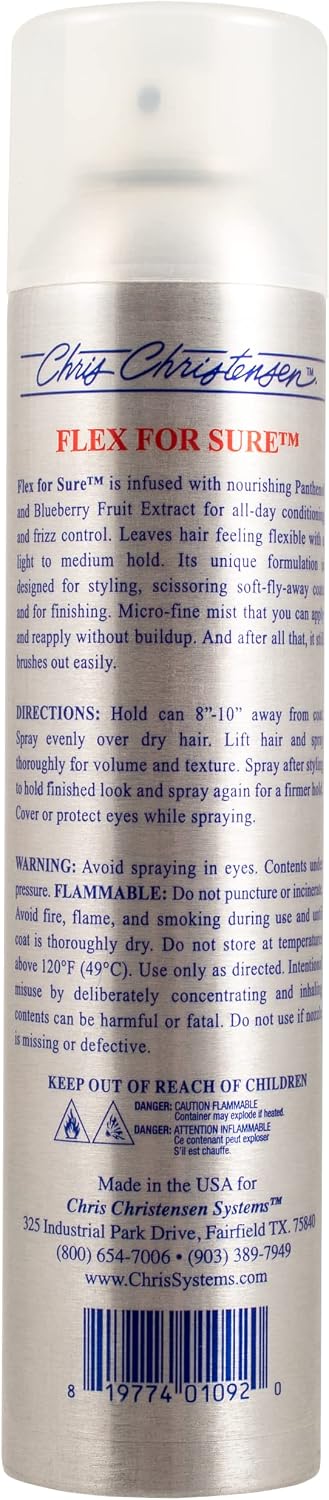 Chris Christensen Flex For Sure Aerosol 10 oz