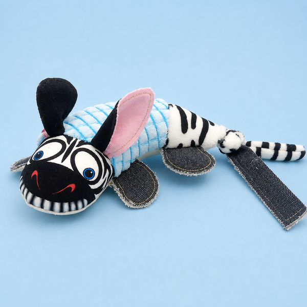 Nutrapet Ravishing Zebra Dog Toy