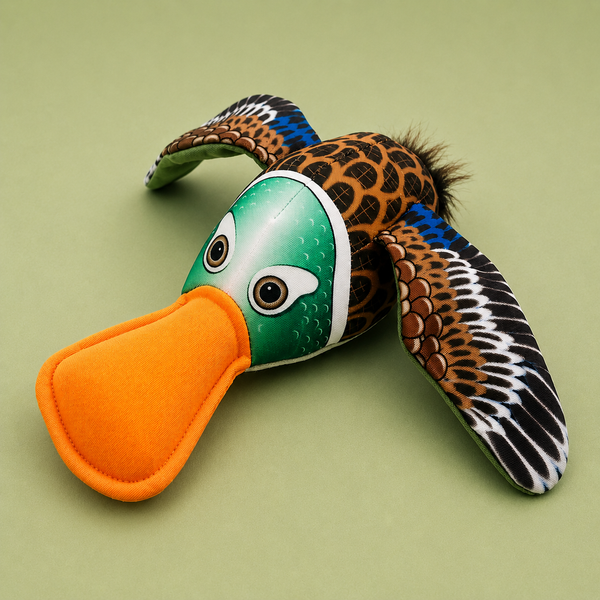 Nutrapet Quack Duck Dog Toy