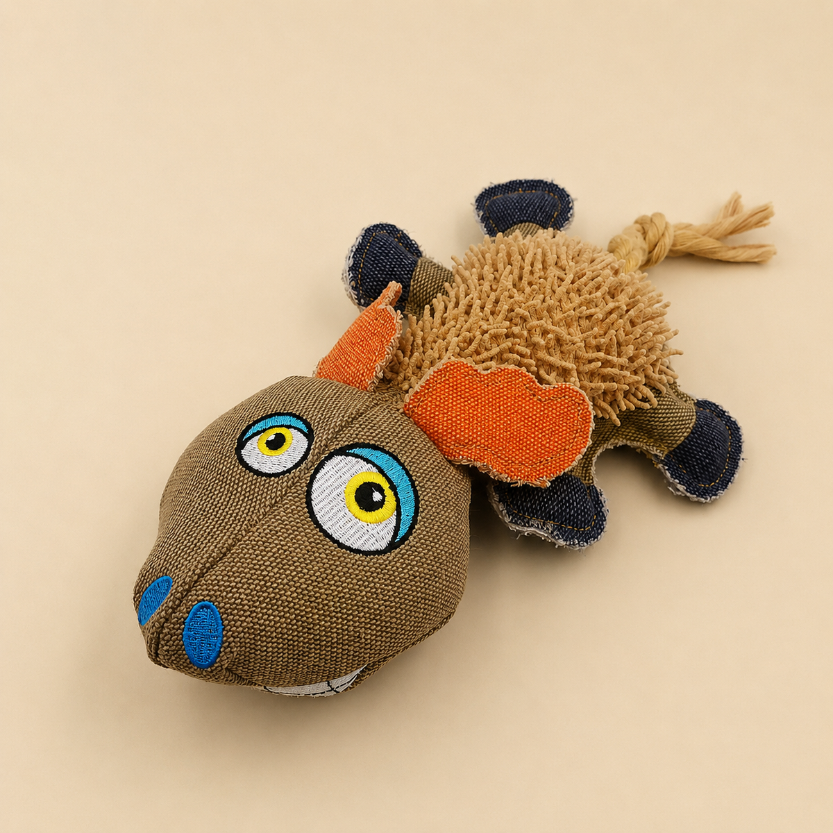 Nutrapet New World Moose Dog Toy