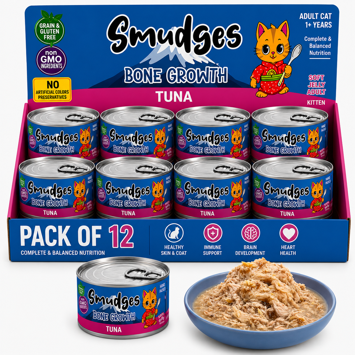 Smudges Kitten Tuna in Soft Jelly 60g