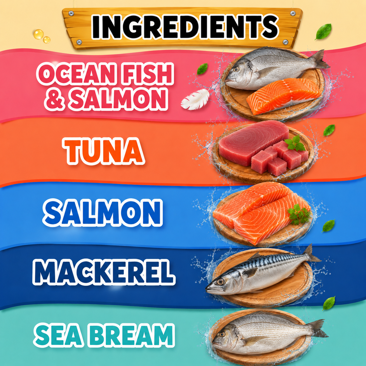 Smudges Ocean Fish Trial Box