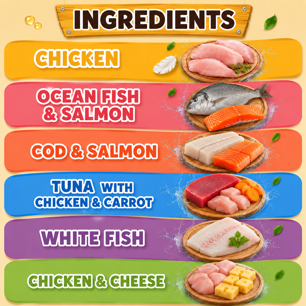 Smudges Surf & Turf Trial Box (Chicken + Fish Mix)