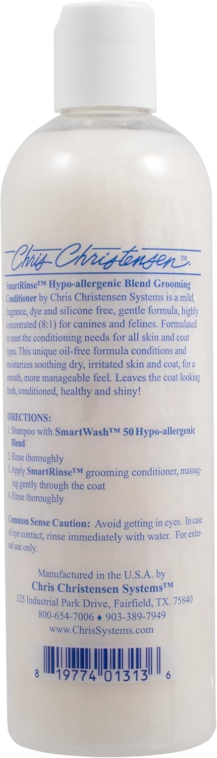 Chris Christensen Smart Rinse Hypo-Allergenic Blend Conditioner 12 oz / 355 ml