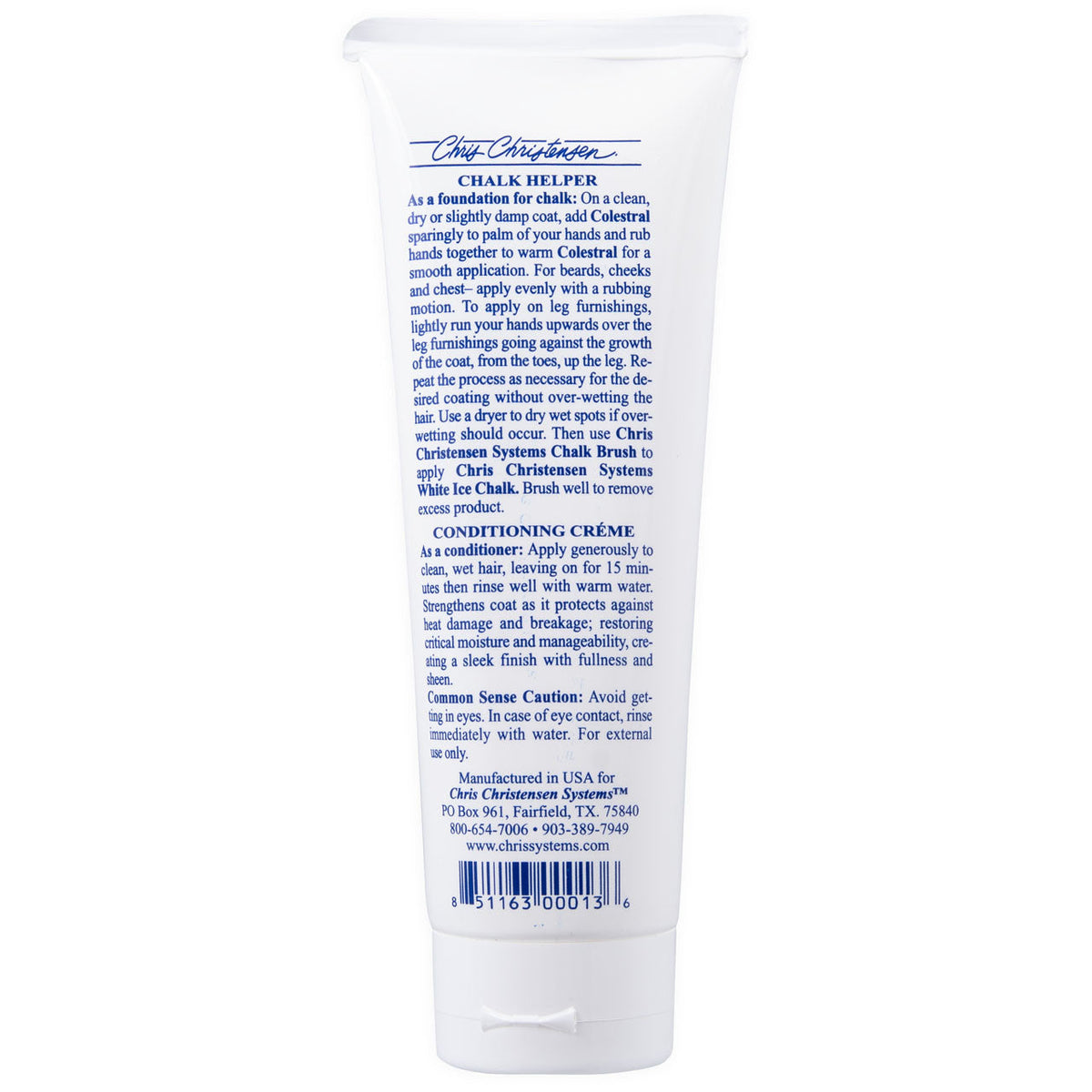 Chris Christensen Colestral Chalk Helper & Conditioning Creme