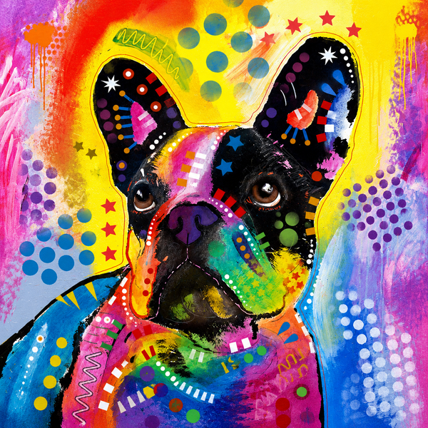 Drymate Pet Placemat – French Bulldog 2 (12 x 20 Inches)