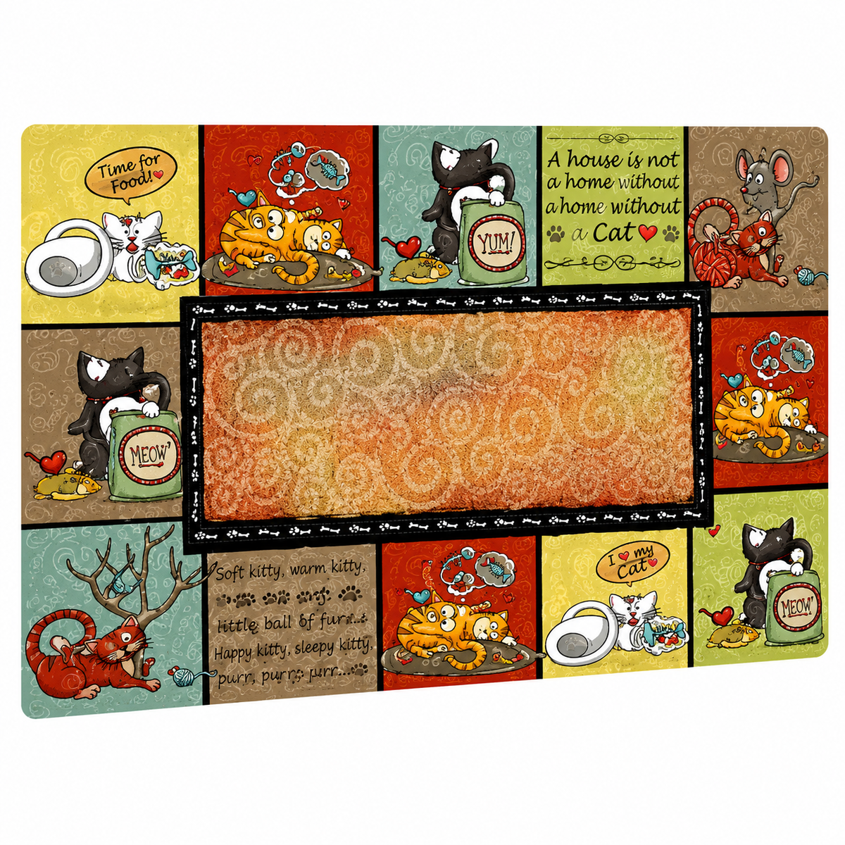 Drymate Kitty Chaos Cat Litter Mat (20 x 28 Inches)