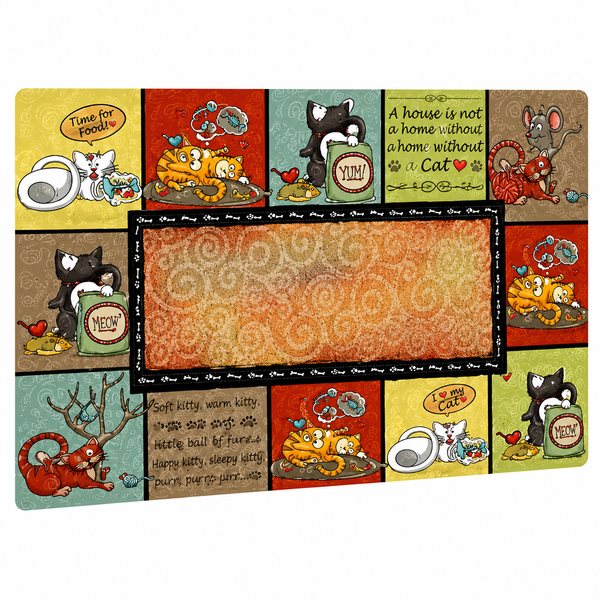 Drymate Kitty Chaos Cat Litter Mat (20 x 28 Inches)