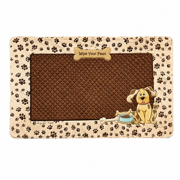 Drymate 100% Lovable Dog Bowl Placemat (12 x 20 Inches)
