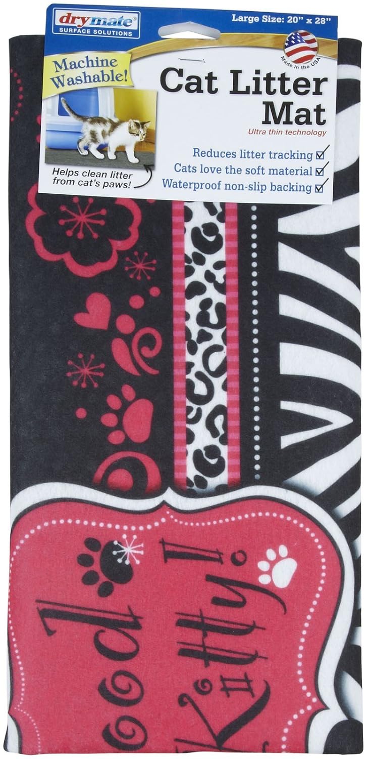 Drymate Cat Litter Mat – Good Kitty (20 x 28 Inches)