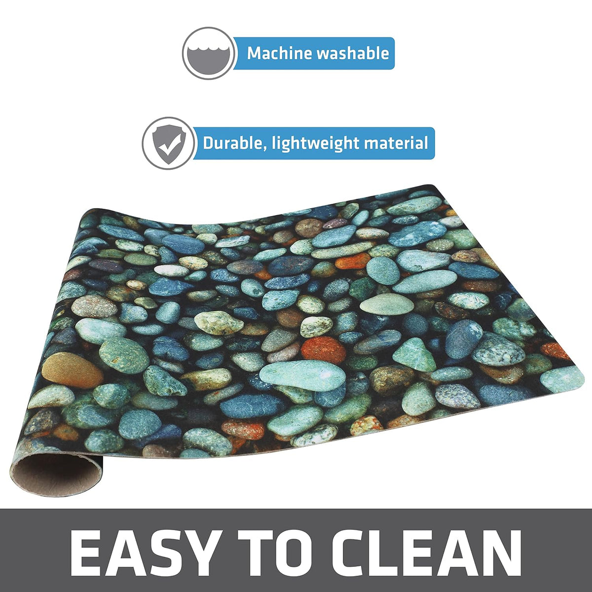 Drymate Pet Placemat – River Rock (12 x 20 Inches)
