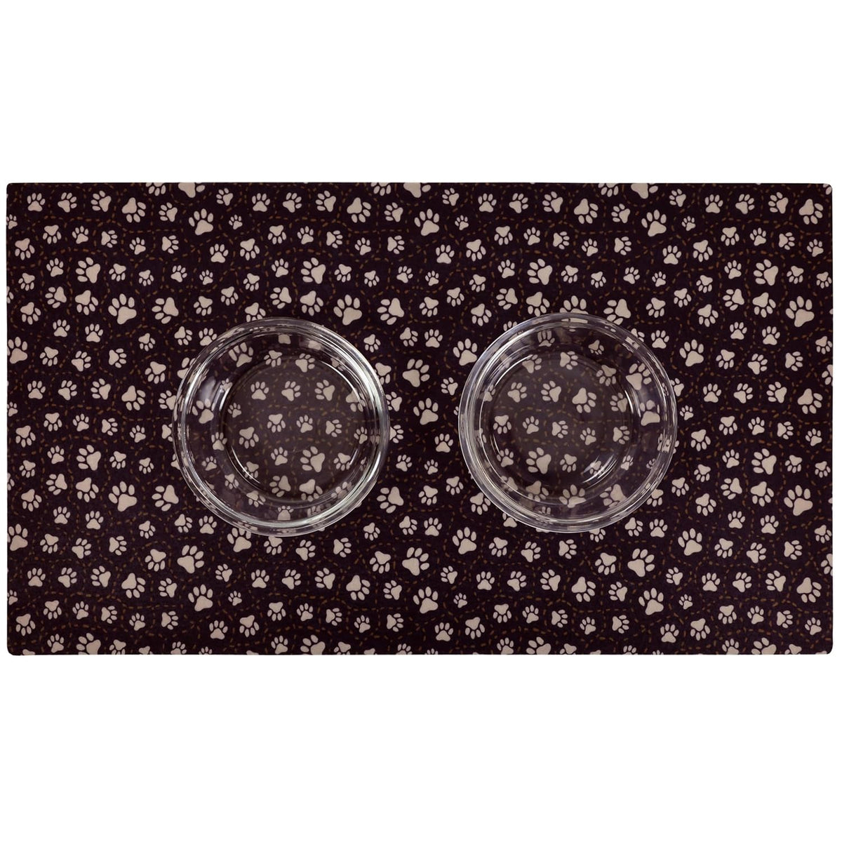 Drymate Pet Placemat – Paw Path Tan (16 x 28 Inches)