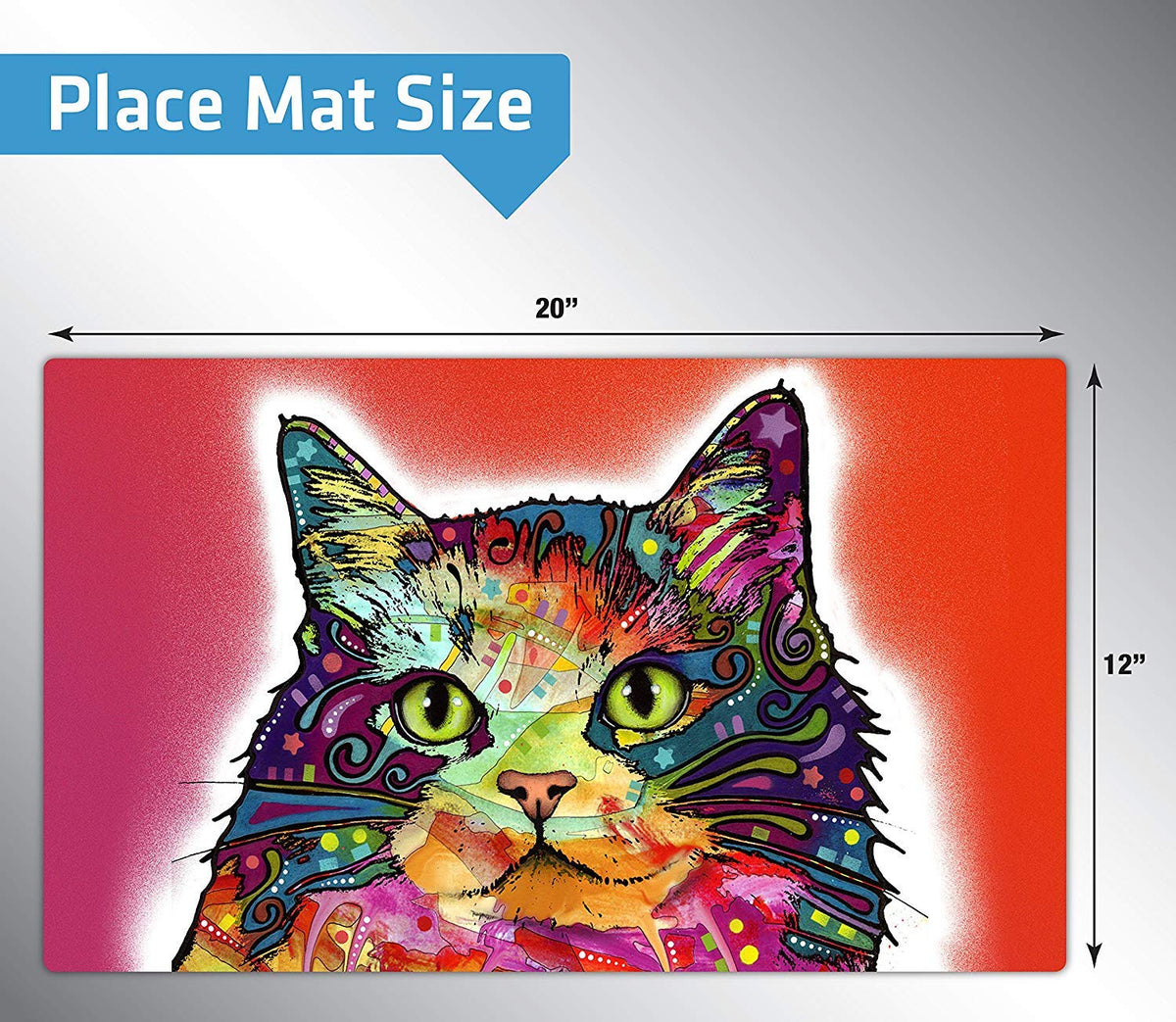 Drymate Cat Placemat – Ragamuffin (12 x 20 Inches)