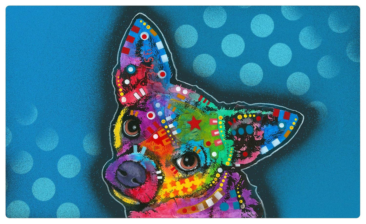 Drymate Pet Placemat – Pop Chihuahua (12 x 20 Inches)