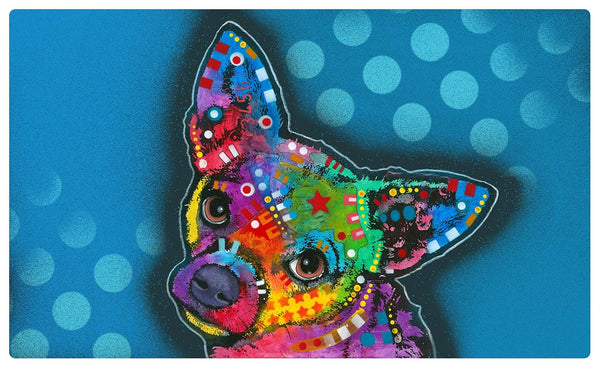 Drymate Pet Placemat – Pop Chihuahua (12 x 20 Inches)