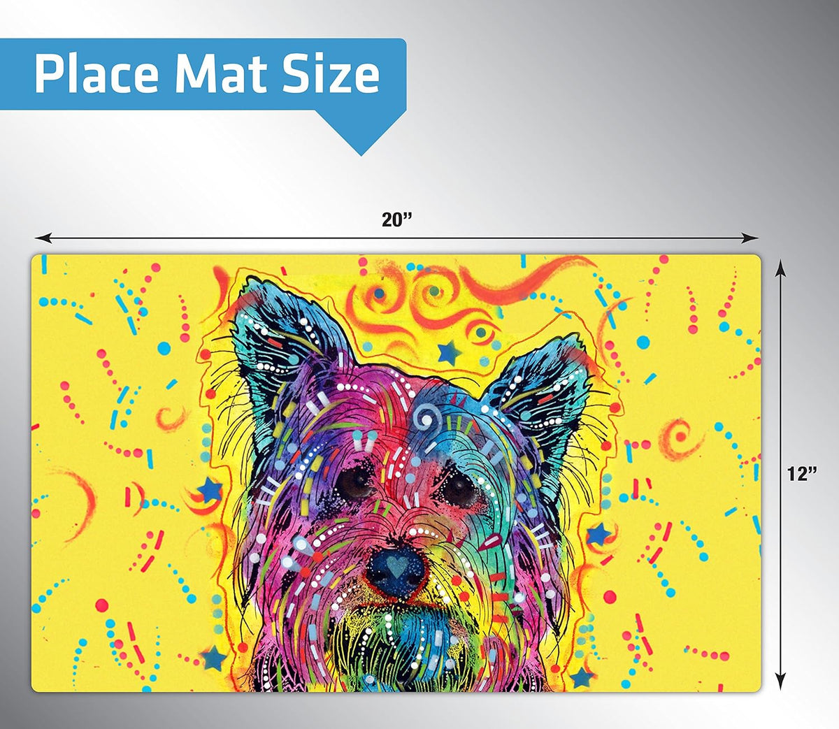 Drymate Pet Placemat – York I (12 x 20 Inches)
