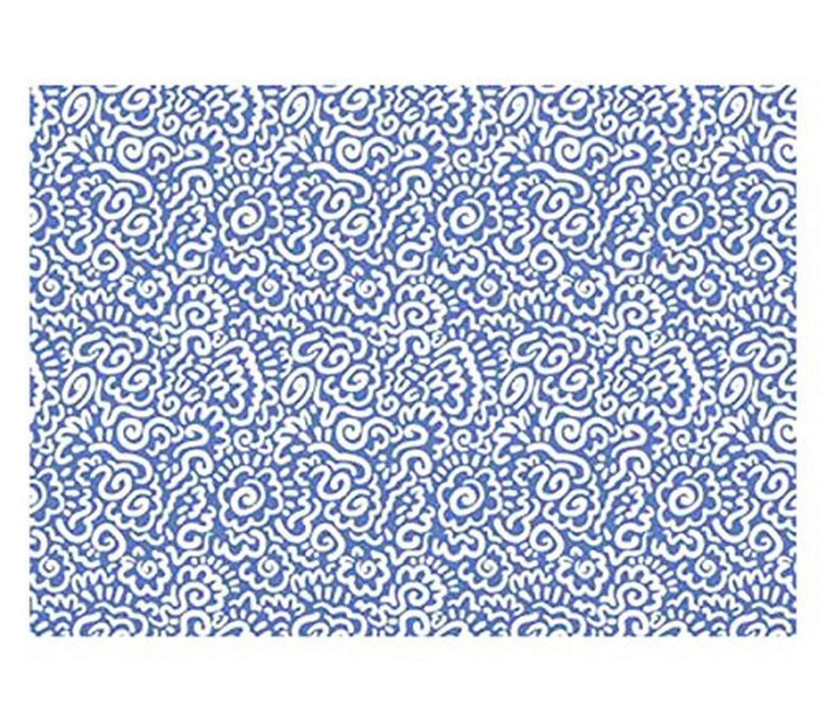 Drymate Lacey Cat Litter Mat – Blue/White