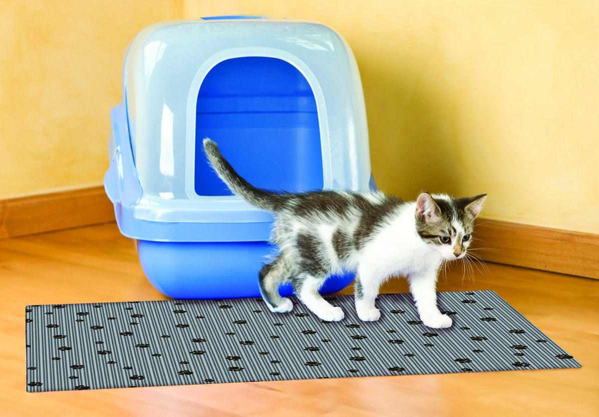 Drymate Scented Litter Box Mat for Pets – Grey (20 x 28 Inches)