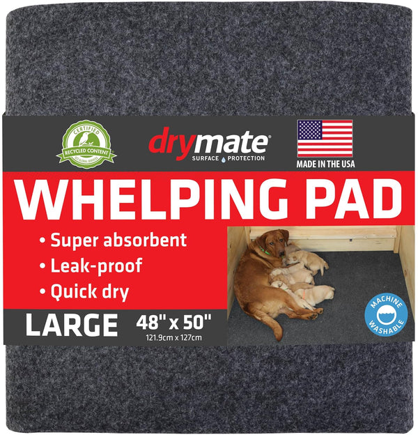 Drymate Whelping Box Liner Mat – Washable & Reusable Puppy Pad
