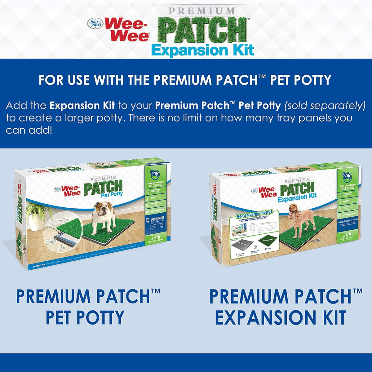 Four Paws Wee-Wee Potty Patch Extension Set