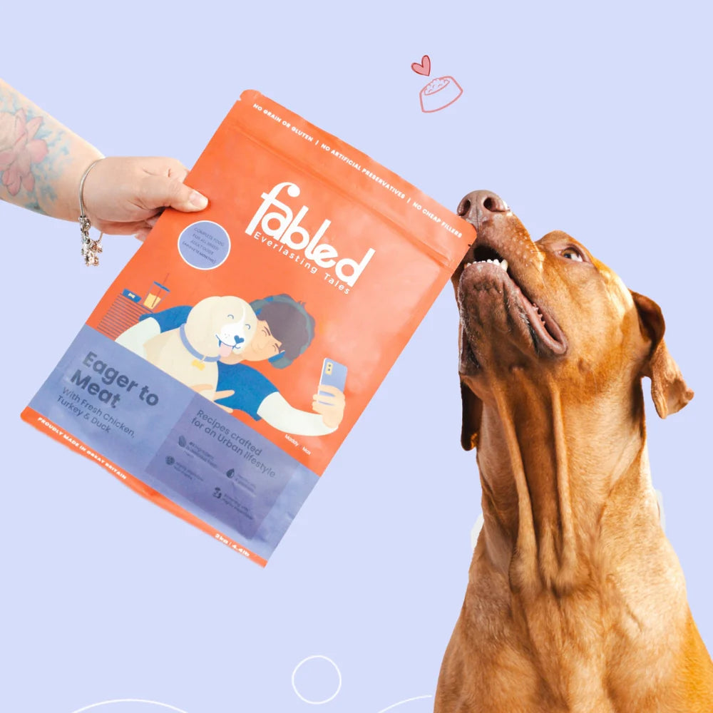 Fabled Eager to Meat – Complete Food for All Breed Adult Dogs (Above 12 Months)