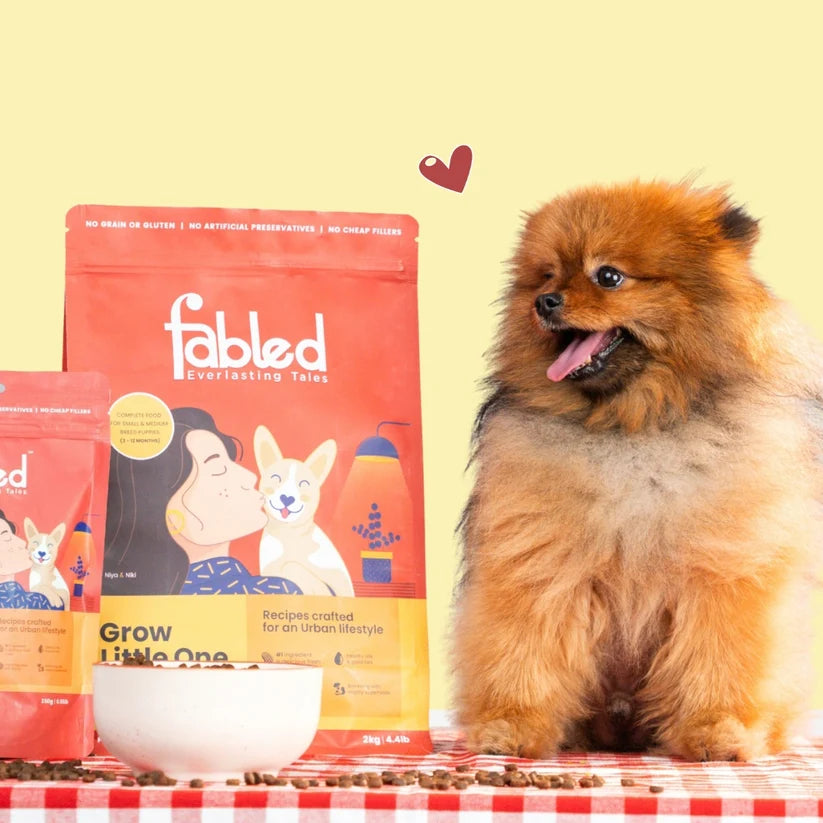 Fabled Grow Little One Complete Food for Small & Medium Breed Puppies (3–12 Months)