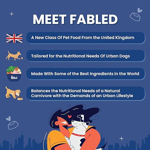 Fabled Grow Little One Complete Food for Small & Medium Breed Puppies (3–12 Months)