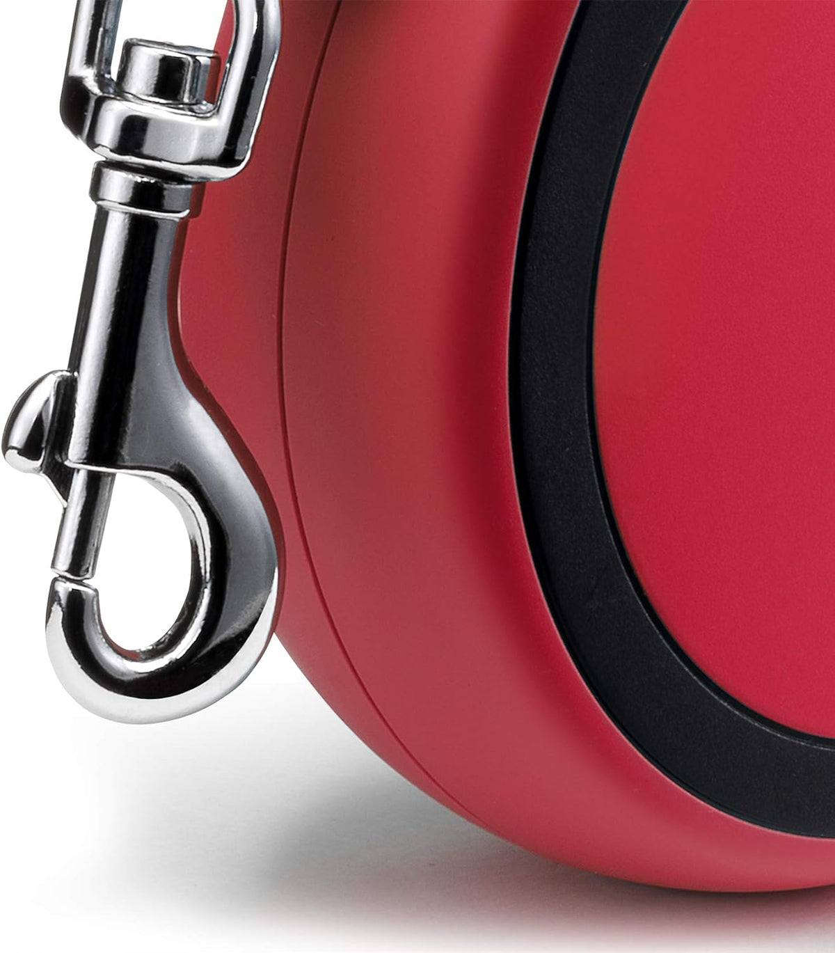 Flexi New Comfort Tape Retractable Dog Lead – Dark Red (5m, Medium)
