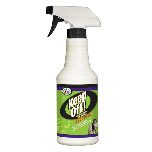 Four Paws Keep Off! Indoor & Outdoor Repellent for Dogs & Cats – 16oz