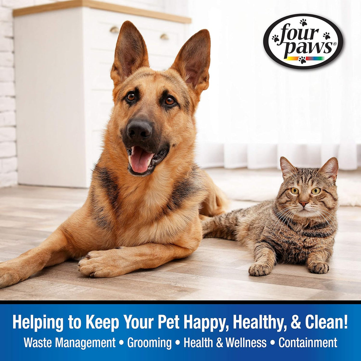 Four Paws Keep Off! Indoor & Outdoor Repellent for Dogs & Cats – 16oz
