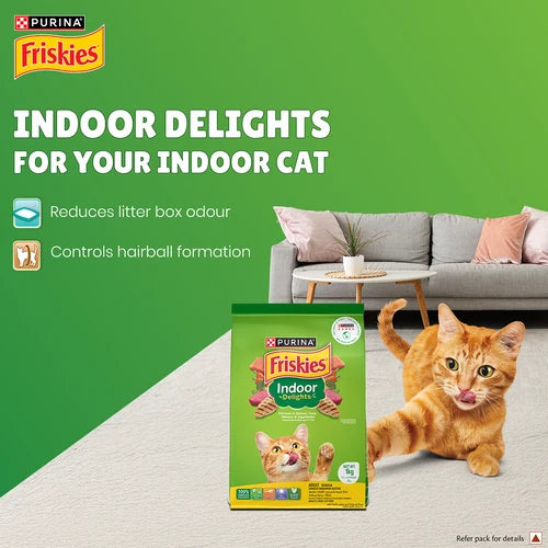 Friskies Indoor Delights Adult Cat Dry Food
