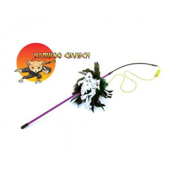 Kung Fu Kitty Bamboo Crunch Wand Cat Toy