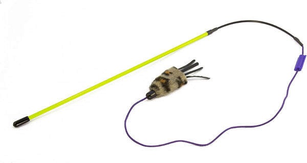 Kung Fu Kitty Dragon Tail Leather Cat Toy