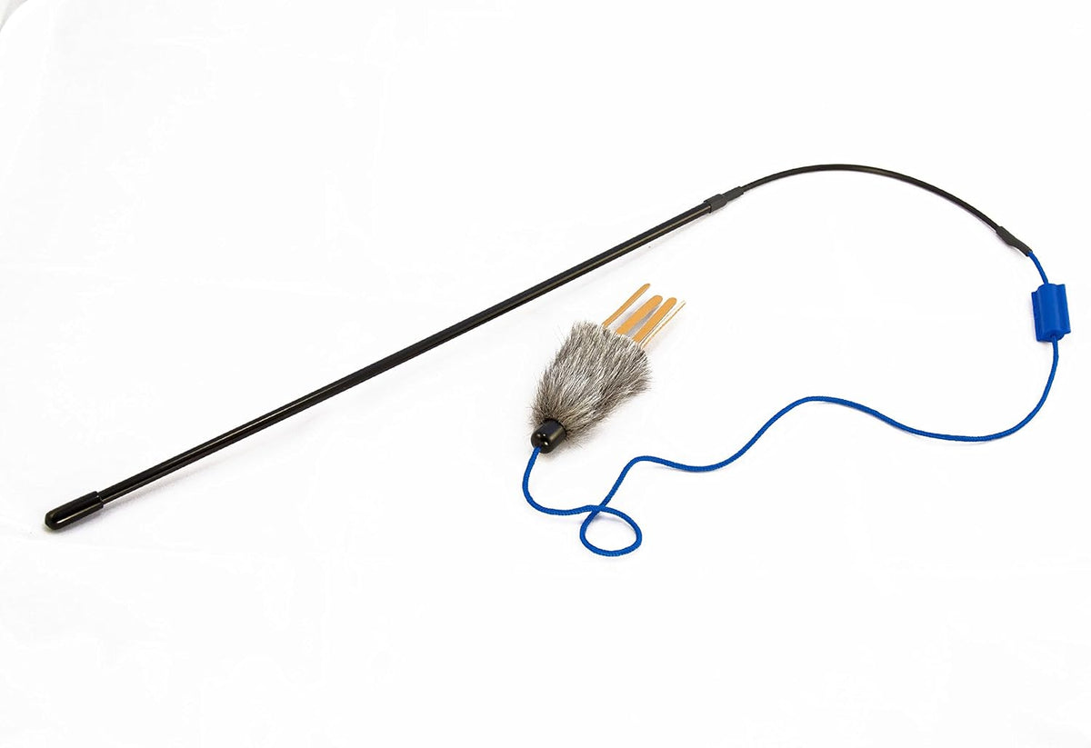 Kung Fu Kitty Dragon Tail Leather Cat Toy