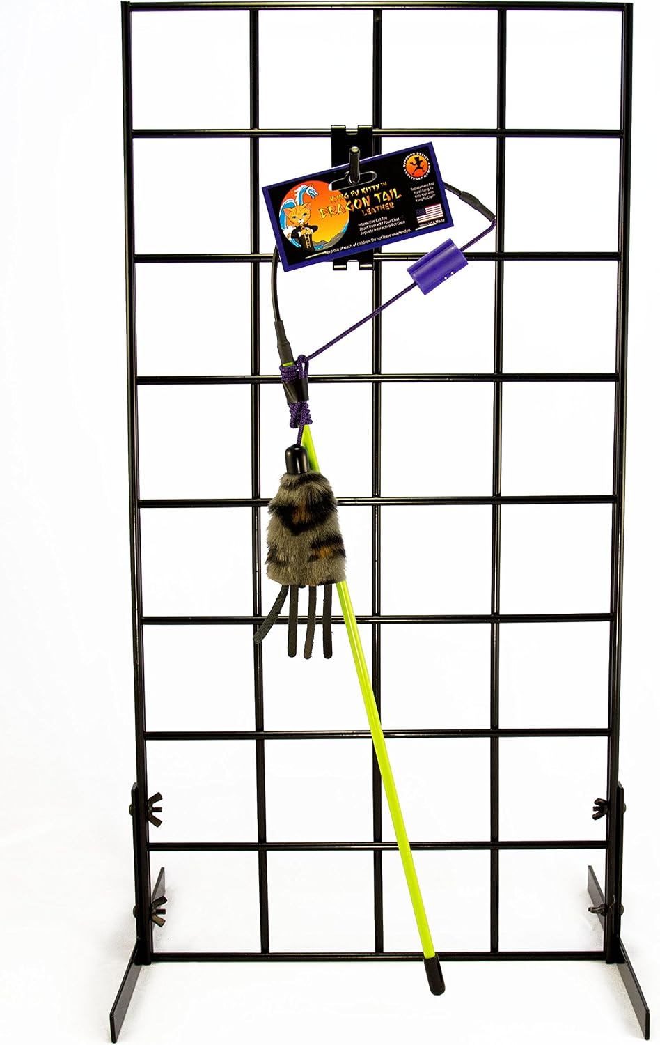 Kung Fu Kitty Dragon Tail Leather Cat Toy