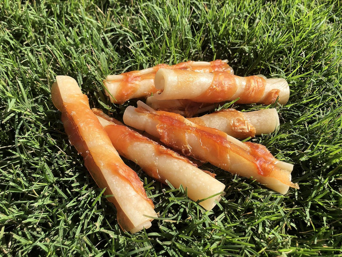 LOVE Chicken Wrapped Barbeque Rolls, 154 gm, 7 Pieces