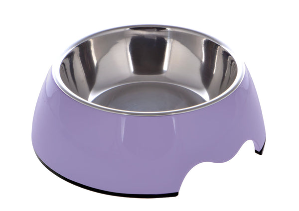 Nutrapet Melamine Round Bowl – Purple/Violet