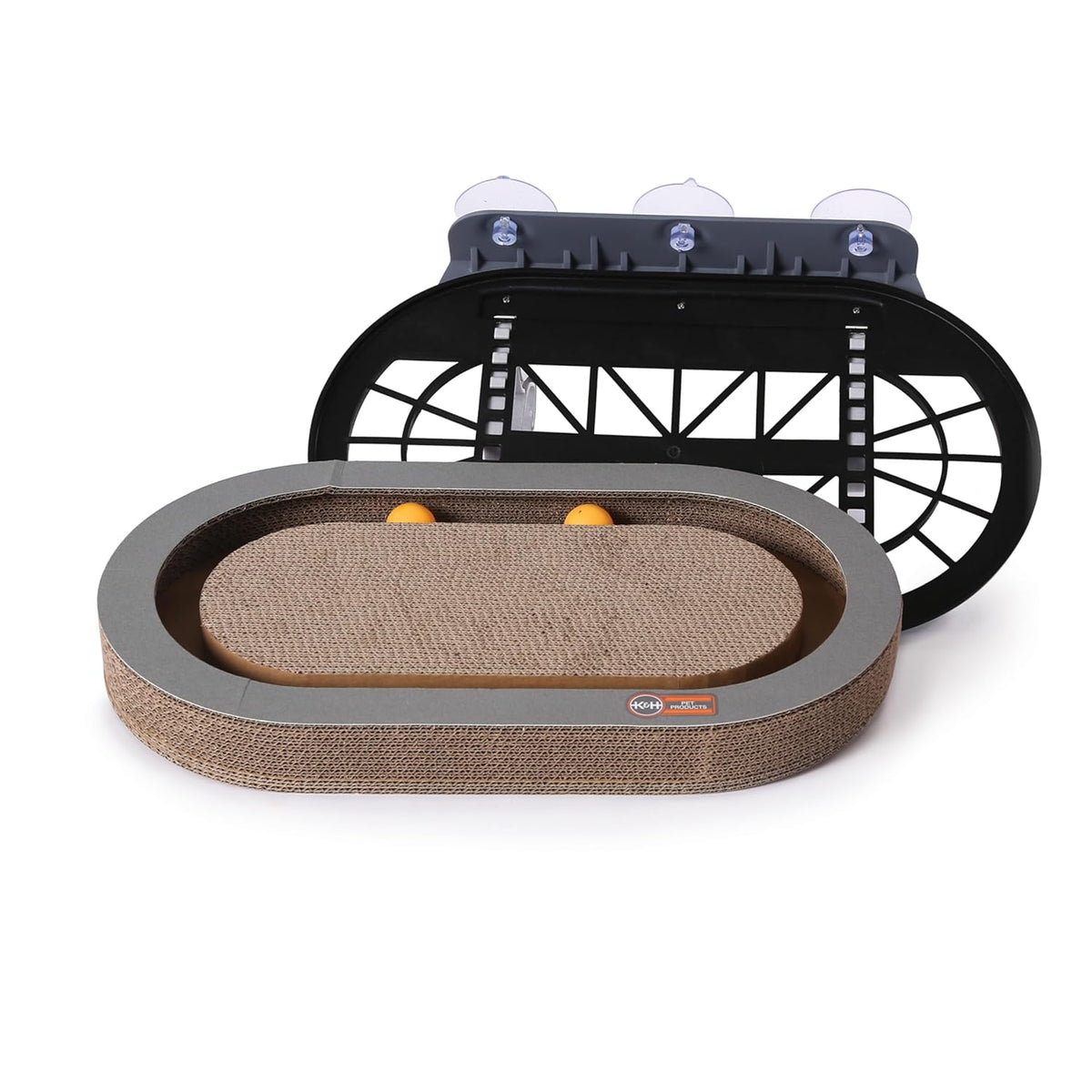 K&H Universal Mount Kitty Sill with Cardboard Track – 14 x 24 Inches
