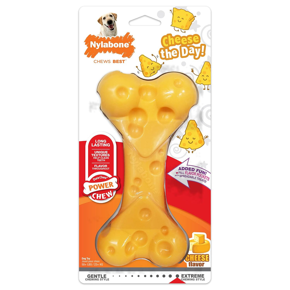 Nylabone DuraChew Cheese Bone – Large