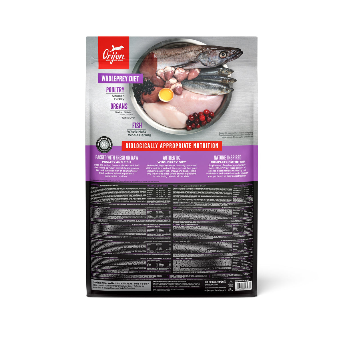 Orijen Puppy Large Dry Dog Food